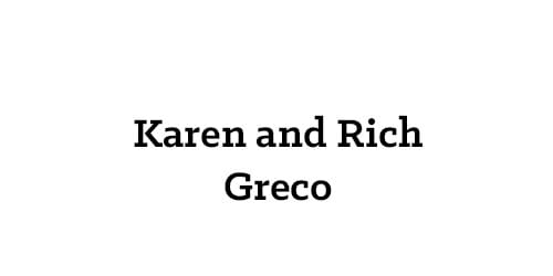 Karen and Rich Greco