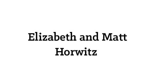 Elizabeth-and-Matt-Horwitz