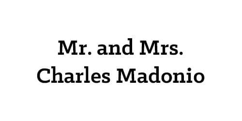 Mr. and Mrs. Charles Madonio