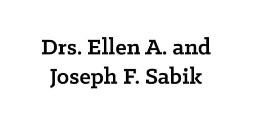 Drs. Ellen A. and Joseph F. Sabik