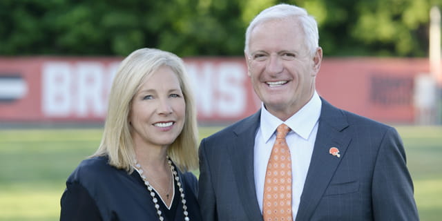 Dee and Jimmy Haslam